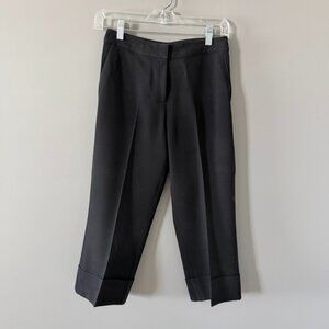 Women's Black Capri Dress Pants